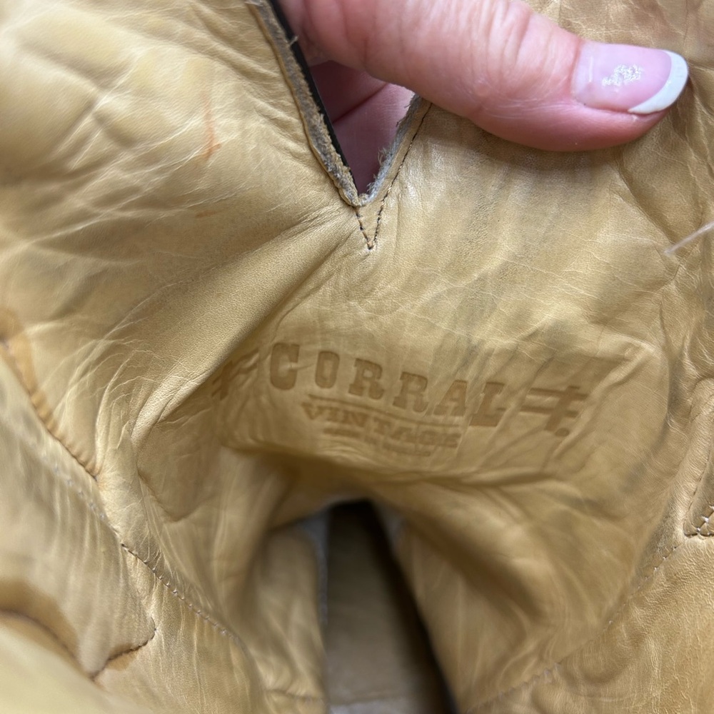 Corral men 12 exotic inlay cowboy boots - Picture 12 of 12